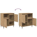  Komode 3 pcs hrast artisan 180 x 35 x 70 cm Konstruirano drvo | shoptok.hr