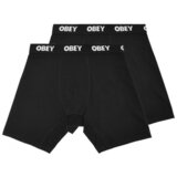 Obey boksarice Established work 2 pack boxers Črna Cene