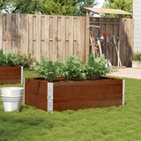 Maison Chic Vrtno korito - Greda - Cvetlični Lonec rjavo 120x80 cm trdna borovina, (21789366) | Shoptok.si