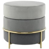 Kayoom TABURE, kovina, tekstil, leseni material siva, zlate barve | Shoptok.si