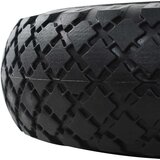 vidaXL Kotači za teretna kolica 4 kom čvrsti PU 3.00 - 4 (260 x 85) | shoptok.hr