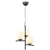  Mat črna viseča svetilka s steklenim senčilom ø 40 cm Pure – | Shoptok.si