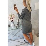Kesi Dress with reflective print graphite | shoptok.hr