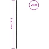  Membrana proti plevelu črna 4x25 m PP | Shoptok.si