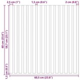 vidaXL Akustične zidne ploče 8 kom letvica 60,5x60 cm hrastov furnir | shoptok.hr