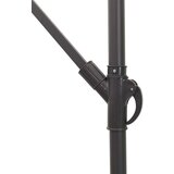  Vrtni suncobran s čeličnom šipkom bijeli 269x269x235 cm | shoptok.hr