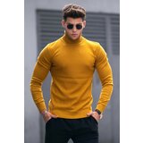 Madmext Sweater - Yellow - Regular fit Cene'.'