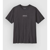 Patagonia 95 Oval Logo T-shirt ink black Cene