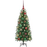 vidaXL Umjetno božićno drvce s stalakom Zelena 120 cm PE i PVC | shoptok.hr