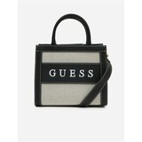 Guess Beige-Black Ladies Handbag Monique Mini Tote - Women | shoptok.hr