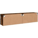  Zidni TV ormarići LED 2 kom boja hrasta 80x30x40 cm | shoptok.hr