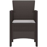  Vrtni stol Set 2 Rjava Ratan Standard Trajno Zunanji sedežni, (22015491) | Shoptok.si