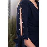 Fenzy Elegantna Mini Haljina S Detaljima Perli Candys, Tamnoplava | shoptok.hr