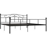  Za krevet crni metalni 200 x 200 cm | shoptok.hr