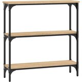  Konzolni stol boja hrasta 75 x 22 5 x 75 cm konstruirano drvo | shoptok.hr
