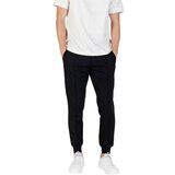 Antony Morato Hlače CARROT FIT WITH LOGOED METAL BADGE MMFP00413-FA150168 Črna | Shoptok.si