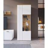 Modern Living Vitrina Dalano, Bela, Barva Hrasta | Shoptok.si