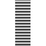  Zavjesa zebra crna 80x230 cm širina tkanine 75,9 cm poliester | shoptok.hr