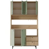 Hanah home Višenamjenska komoda RE7-SY, 120 x 205 x 35,5 cm, Hrast | Eponuda.ba
