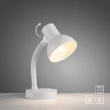 Just LIGHT. 11080-16 - Fleksibilna stona lampa FLEXI 1xE27/25W/230V bela | Eponuda.com