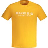 Guess Jeans SHORT SLEEVE T-SHIRT MEN ORANGE Cijene