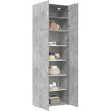  Visoka komoda boje betona 80x42,5x249 cm od konstruiranog drva | shoptok.hr
