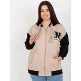 RELEVANCE Sweatshirt-RV-BL-8272.85-black-beige | shoptok.hr