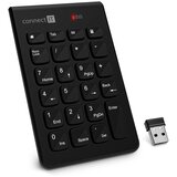 Connect IT CKB-0062-BK - Bežična numerička tastatura 1xAAA crna | Eponuda.com