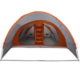  Tunelski šator za 8 osoba Siva i narančasta 710 x 460 x 245 cm | shoptok.hr