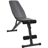 vidaXL nastavljiva bodibilder klop zložljiva 230 kg črno jeklo | Shoptok.si