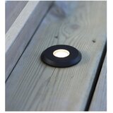 Markslöjd Crna ugradbena svjetiljka Garden 24 Decklight, ø 60 mm | shoptok.hr