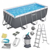 Bestway Steel Pro MAX pravougaoni bazen 4.12 x 2.01 x 1.22 m sa pumpom cene