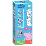 Luna Peppa Pig bojanka-metar za visinu, maxi slagalica od 25 dijelova Cijene