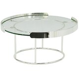 Schafer Schäfer okrugli stakleni stolić Emi srebrni 25 cm | shoptok.hr