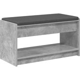  Klupa za hodnik s jastukom Betonsko Siva 83 x 38 x 45 cm - Betonsko siva 83 cm | shoptok.hr