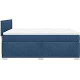  Krevet s oprugama i madracem plavi 140x200 cm od tkanine | shoptok.hr
