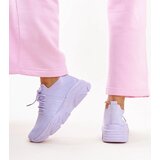 Gemre Purple sneakers on a chunky sole Kassi | Shoptok.si