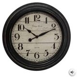 Sat ZIDNI MOULD 29CM CRNI ATMOSPHERA | shoptok.hr
