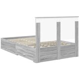  Konstrukcija postelje Siva Sonoma 120 x 200 cm Konstruiran les, (5000103200) | Shoptok.si