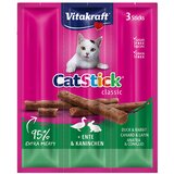 Vitakraft Poslastica za mačke Sticks, Pačetina i zečetina, 18 g | Eponuda.com