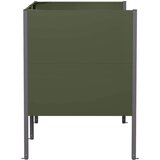  Ekran za kante za smeće 167 x 85 x 113 cm Čelik - Maslinastozelena 167 cm bez uzorka | shoptok.hr