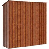  Vrtne hiške Rjava 203,5 x 73 x 200 cm Kovina, (5000143598) | Shoptok.si