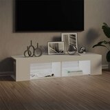 vidaXL TV ormarić s LED svjetlima bijeli 135 x 39 x 30 cm | shoptok.hr