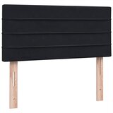 Box spring krevet s madracem crni 90x210 cm baršunasti | shoptok.hr