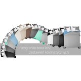 Tutumi Dvostrano prošiveni prekrivač Diamante L.Grey / Blue | shoptok.hr