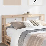 vidaXL Vzglavje s policami 160 cm trdna borovina | Shoptok.si