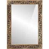 Maison Chic Kopalniško Ogledalo - Zrcalo - Kozmetično ogledalo 50x70x2,5 cm trden mangov les in steklo, (21697794) | Shoptok.si