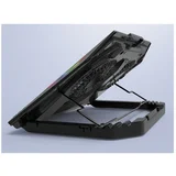 Notebook Rashlada do 17" - THYIA02B (USB, 2x12.5cm, LCD zaslon, podesiva visina, protuklizna, crna)