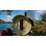 Male kuće Vanjska sauna MASKU 210 × 217 cm sa šindrom | shoptok.hr