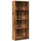 Furnova Knjižna omara starinski les 60x24x143 cm inženirski les, (21933213) | Shoptok.si